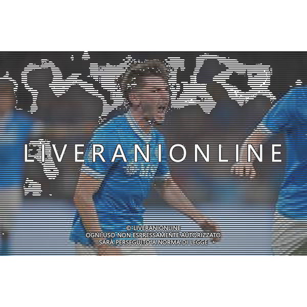 TVPM Napoli, Pisa Nella foto: esultanza Billy Clifford Gilmour Foto Mosca, Ag.Liverani - AGENZIA ALDO LIVERANI -TVPM Napoli vs Pisa 4a Giornata Campionato Calcio Serie A 22.09.2025