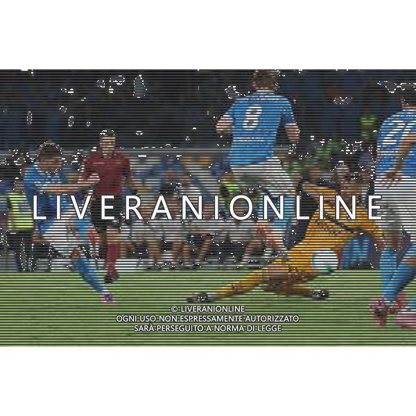 TVPM Napoli, Pisa Nella foto: gol Billy Clifford Gilmour Foto Mosca, Ag.Liverani - AGENZIA ALDO LIVERANI -TVPM Napoli vs Pisa 4a Giornata Campionato Calcio Serie A 22.09.2025