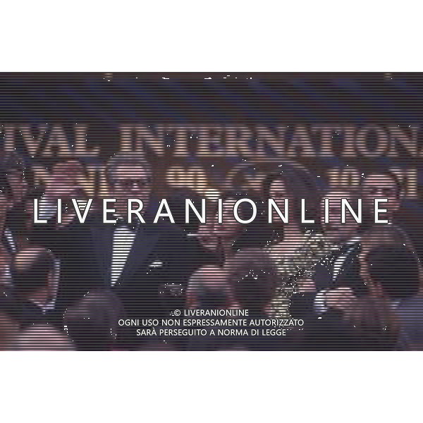 DIAP-RETROSPETTIVA MARCELLO MASTROIANNI ATTORE NELLA FOTO MARCELLO MASTROIANNI A CANNES NELL\'ANNO 1989 AG ALDO LIVERANI SAS