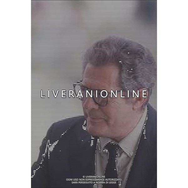 DIAP-RETROSPETTIVA MARCELLO MASTROIANNI ATTORE NELLA FOTO MARCELLO MASTROIANNI A CANNES NELL\'ANNO 1989 AG ALDO LIVERANI SAS