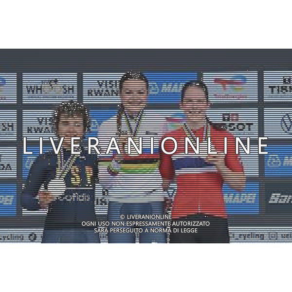 23-09-2025 World Championships Junior Women Cronometro; 2025, Olanda; 2025, Spain; 2025, Norvegia; Arens, Megan; Ostiz, Paula; Gissinger, Oda Aune; Kigali; FOTO STEFANO SIROTTI-AG ALDO LIVERANI SAS