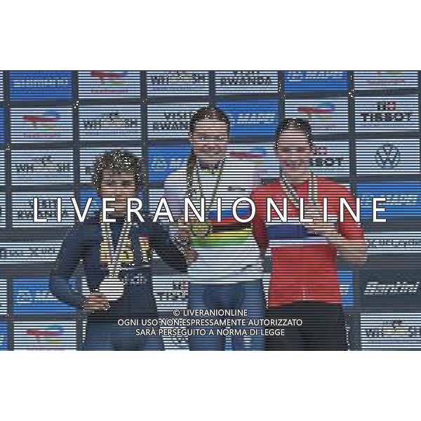 23-09-2025 World Championships Junior Women Cronometro; 2025, Olanda; 2025, Spain; 2025, Norvegia; Arens, Megan; Ostiz, Paula; Gissinger, Oda Aune; Kigali; FOTO STEFANO SIROTTI-AG ALDO LIVERANI SAS