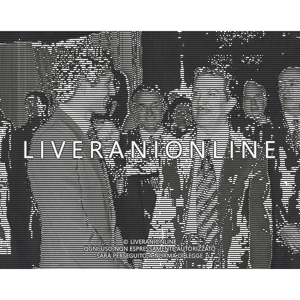 ST-RETROSPETTIVA PATRIZIO OLIVA PUGILE NELA FOTO PATRIZIO OLIVA A ROMA CON FRANCO EVANGELISTI FOTO FRANCO CECI-AG ALDO LIVERANI SAS