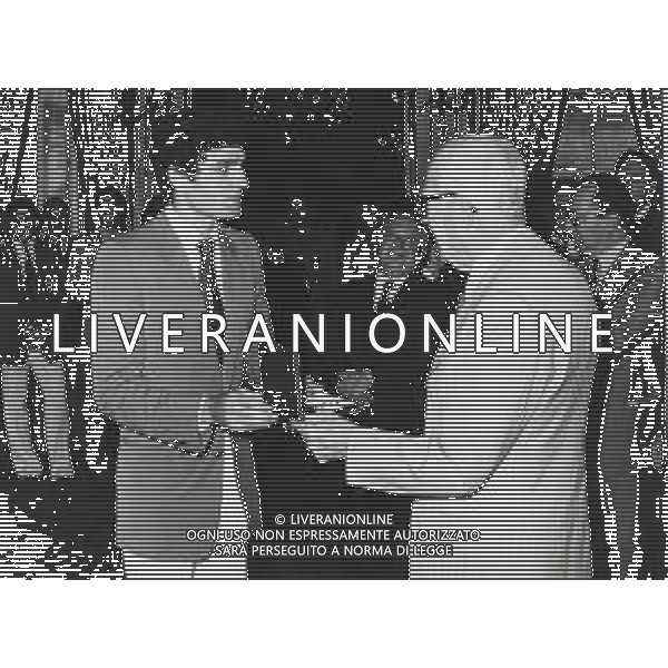 ST-RETROSPETTIVA PATRIZIO OLIVA PUGILE NELA FOTO PATRIZIO OLIVA A ROMA CON IL PRESIDENTE DELLA REPUBBLICA ITALIANA SANDRO PERTINI ANNO 1980 FOTO FRANCO CECI-AG ALDO LIVERANI SAS