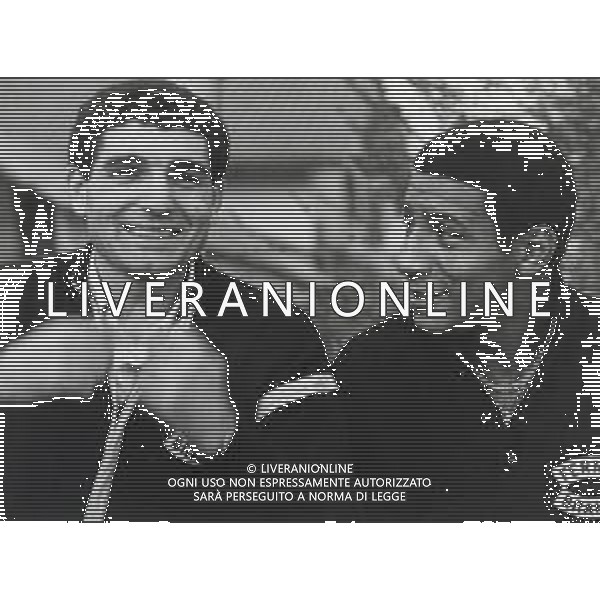 ST-RETROSPETTIVA PATRIZIO OLIVA PUGILE NELLA FOTO PATRIZIO OLIVA CON NINO LAROCCA AG ALDO LIVERANI SAS 