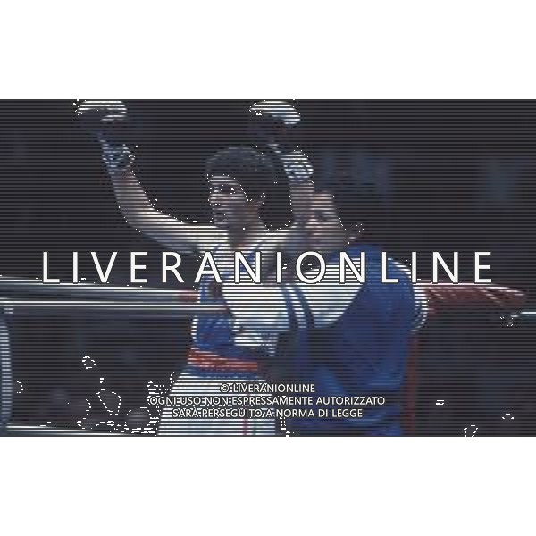 DIAP-RETROSPETTIVA PATRIZIO OLIVA PUGILE NELLA FOTO PATRIZIO OLIVA AG ALDO LIVERANI SAS