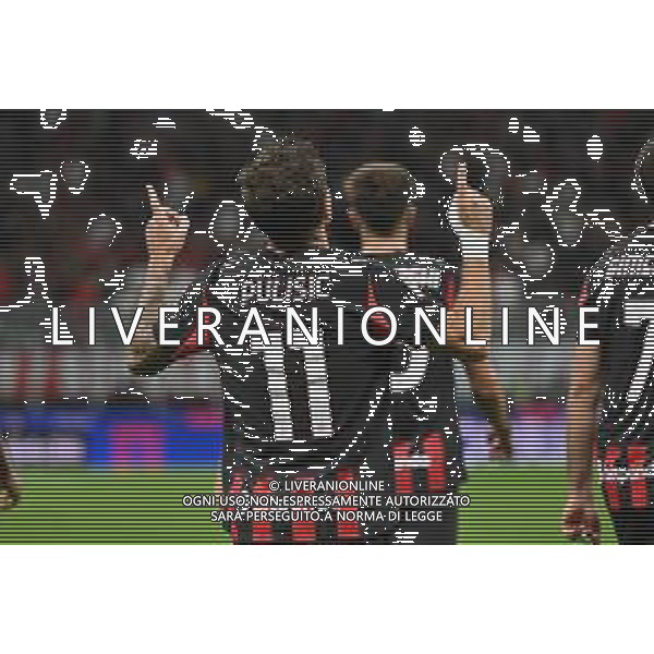 Milan vs Lecce nella foto Christian Mate Pulisic (Milan) esultanza dopo il gol del 3 a 0 Milano 23-09-2025 Stadio Giuseppe Meazza - San Siro Milan vs Lecce Coppa Italia Frecciarossa - sedicesimi di finale foto Roberto Garavaglia/Agenzia Aldo Liverani sas