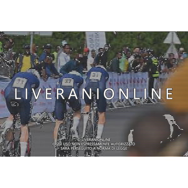 24-09-2025 World Championships Mixed Relay; 2025, France; Armirail, Bruno; Seixas, Paul; Sivakov, Pavel; Kigali; ©SIROTTI - AGENZIA ALDO LIVERANI SAS