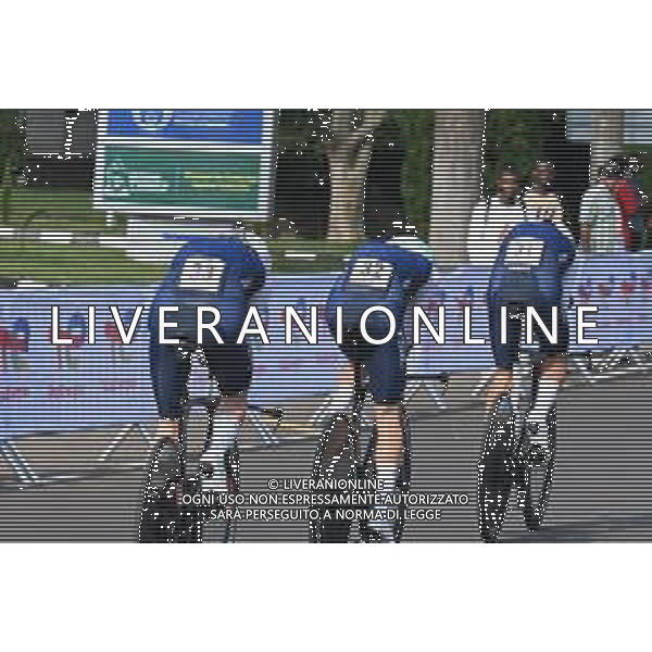 24-09-2025 World Championships Mixed Relay; 2025, France; Armirail, Bruno; Seixas, Paul; Sivakov, Pavel; Kigali; ©SIROTTI - AGENZIA ALDO LIVERANI SAS