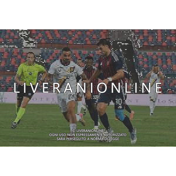 Serie C 2025-2026 Cosenza vs Giugliano Stadio San Vito-Marulla Nella foto: Mario Prezioso e Simone Mazzocchi Foto Andrea Rosito @Agenzia Liverani SAS ©Andrea Rosito - AGENZIA ALDO LIVERANI SAS