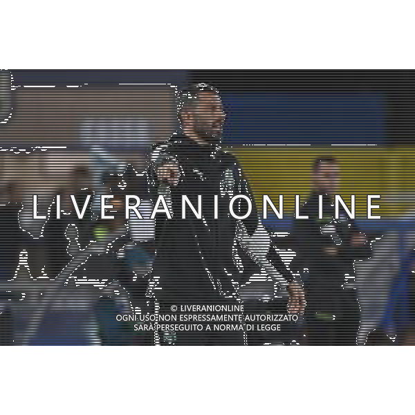 TVRG Como vs Sassuolo nella foto Fabio Grosso allenatore Sassuolo Como 24-09-2025 Stadio Giuseppe Sinigaglia Como vs Sassuolo Coppa Italia Frecciarossa - sedicesimi di finale foto Roberto Garavaglia/Agenzia Aldo Liverani sas