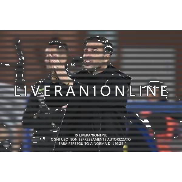 TVRG Como vs Sassuolo nella foto Cesc Fabregas allenatore Como Como 24-09-2025 Stadio Giuseppe Sinigaglia Como vs Sassuolo Coppa Italia Frecciarossa - sedicesimi di finale foto Roberto Garavaglia/Agenzia Aldo Liverani sas