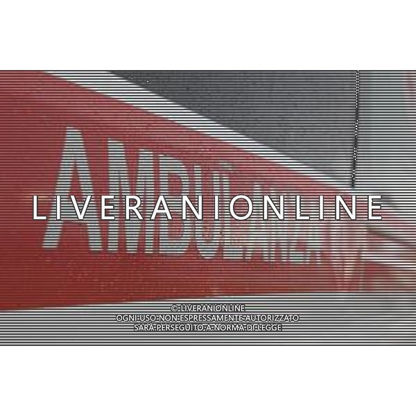 TVRCOR - Ambulanza della Croce Rossa italiana nella foto scritta autoambulanza ©TVRCOR Corradin Roberta - AGENZIA ALDO LIVERANI SAS
