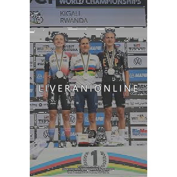 25-09-2025 World Championships U23 Women; 2025, France; 2025, Slovacchia; 2025, Spain; Gery, Celia; Chladonova, Viktoria; Blasi Cairol, Paula; Kigali; ©SIROTTI - AGENZIA ALDO LIVERANI SAS