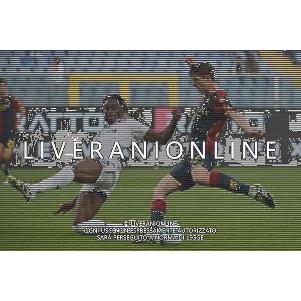 TVRG Genoa vs Empoli nella foto Morten Frendrup (Genoa) segna il gol dell\'1 a 1 Genova 25-09-2025 Stadio Luigi Ferraris - Marassi Genoa vs Empoli Coppa Italia Frecciarossa - sedicesimi di finale foto Roberto Garavaglia/Agenzia Aldo Liverani sas