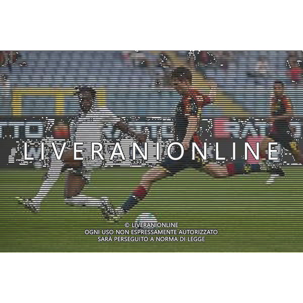 TVRG Genoa vs Empoli nella foto Morten Frendrup (Genoa) segna il gol dell\'1 a 1 Genova 25-09-2025 Stadio Luigi Ferraris - Marassi Genoa vs Empoli Coppa Italia Frecciarossa - sedicesimi di finale foto Roberto Garavaglia/Agenzia Aldo Liverani sas