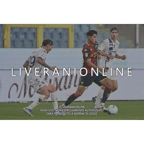 TVRG Genoa vs Empoli nella foto Franco Carboni (Empoli) e Valentin Carboni (Genoa) Genova 25-09-2025 Stadio Luigi Ferraris - Marassi Genoa vs Empoli Coppa Italia Frecciarossa - sedicesimi di finale foto Roberto Garavaglia/Agenzia Aldo Liverani sas