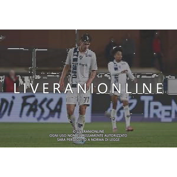 TVRG Genoa vs Empoli nella foto delusione Empoli dopo il gol subito Genova 25-09-2025 Stadio Luigi Ferraris - Marassi Genoa vs Empoli Coppa Italia Frecciarossa - sedicesimi di finale foto Roberto Garavaglia/Agenzia Aldo Liverani sas