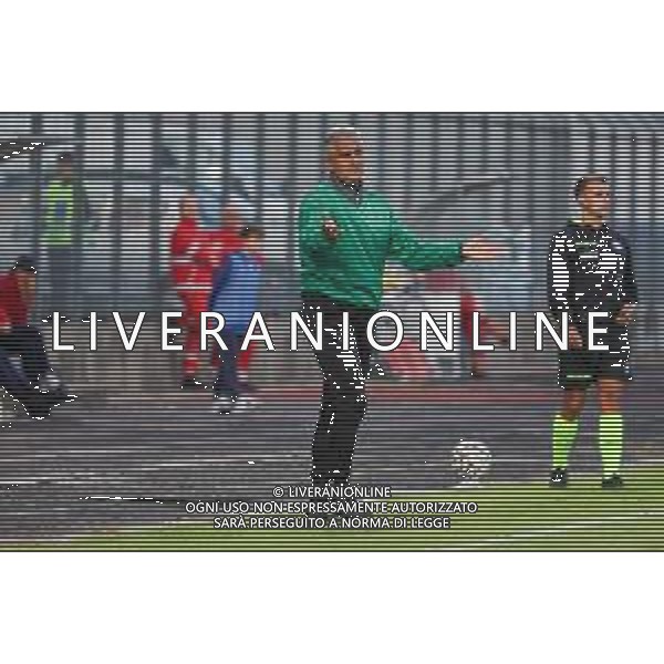 TVRCOR – Pro Patria vs Albinoleffe – Serie C – 6a giornata Campionato Calcio Serie C Lega Pro Busto Arsizio (VA) 14-09-2025 Stadio Carlo Speroni nella foto Giovanni Lopez mister (Albinoleffe) ©TVRCOR Corradin Roberta - AGENZIA ALDO LIVERANI SAS