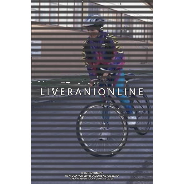 DIAP-RETROSPETTIVA MANUELA DI CENTA FONDISTA NELLA FOTO MANUELA DI CENTA NELL\'\'ANNO 1994 AG ALDO LIVERANI SAS