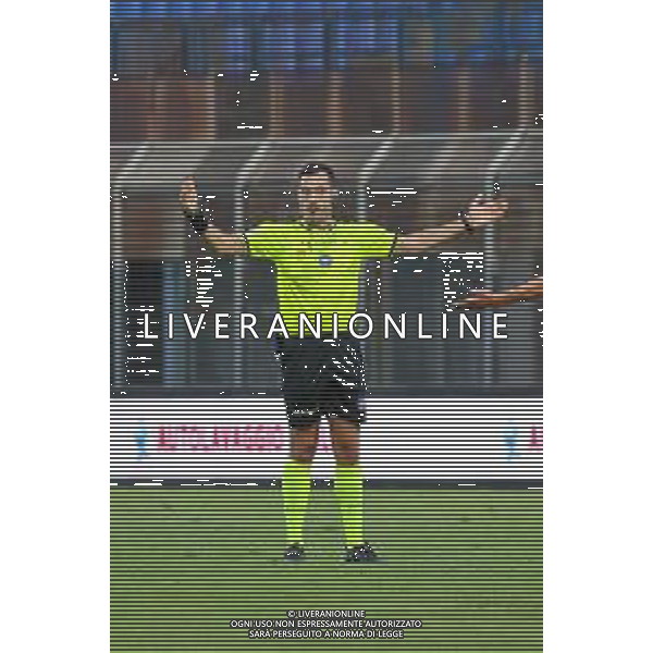 TVRCOR – Pro Patria vs Albinoleffe – Serie C – 6a giornata Campionato Calcio Serie C Lega Pro Busto Arsizio (VA) 25-09-2025 Stadio Carlo Speroni nella foto arbitro Mario Picardi di Viareggio ©TVRCOR Corradin Roberta - AGENZIA ALDO LIVERANI SAS