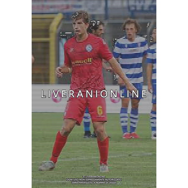 TVRCOR – Pro Patria vs Albinoleffe – Serie C – 6a giornata Campionato Calcio Serie C Lega Pro Busto Arsizio (VA) 25-09-2025 Stadio Carlo Speroni nella foto Andrea Astrologo (Albinoleffe) ©TVRCOR Corradin Roberta - AGENZIA ALDO LIVERANI SAS