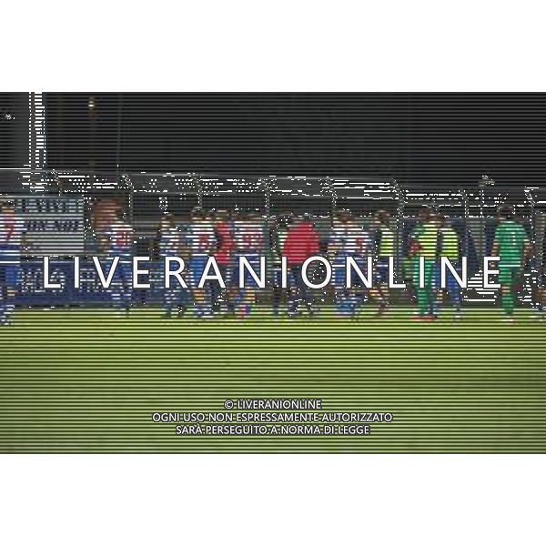 TVRCOR – Pro Patria vs Albinoleffe – Serie C – 6a giornata Campionato Calcio Serie C Lega Pro Busto Arsizio (VA) 25-09-2025 Stadio Carlo Speroni nella foto delusione Pro Patria sconfitta 0-3 ©TVRCOR Corradin Roberta - AGENZIA ALDO LIVERANI SAS
