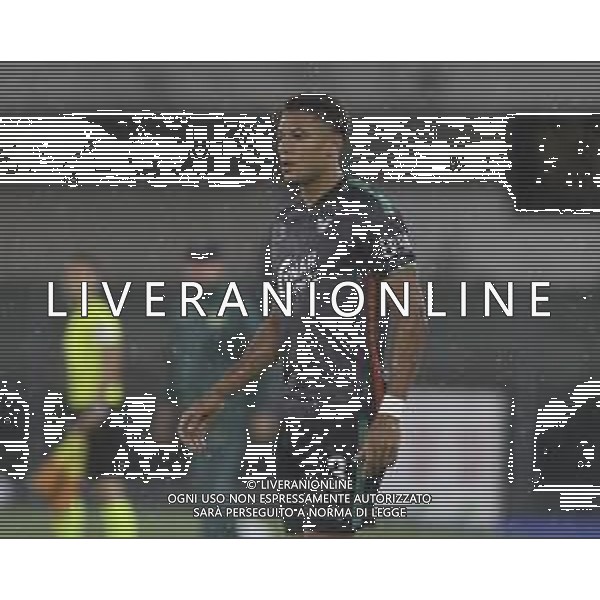 Joel Schingtienne of Venezia FC during Hellas Verona FC vs Venezia FC, 16° leg of Coppa Italia Frecciarossa 2025-26 game at Marcantonio Bentegodi stadium in Verona (VR), Italy, on September 24, 2025. (Photo by Davide Casentini)- AGENZIA ALDO LIVERANI SAS