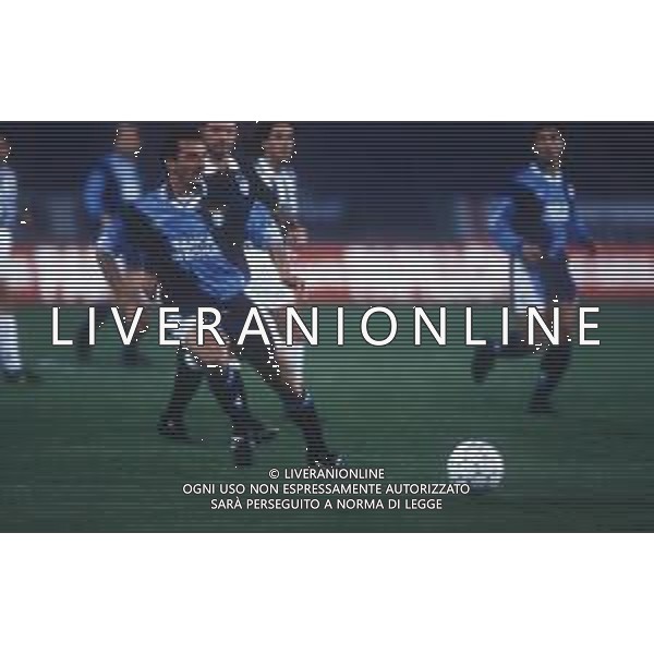 DIAP-RETROSPETTIVA ROBERTO RAMBAUDI CALCIATORE NELLA FOTO ROBERTO RAMBAUDI CON LA MAGLIA LAZIO NELL\'ANNO 1994-1995 AG ALDO LIVERANI SAS 