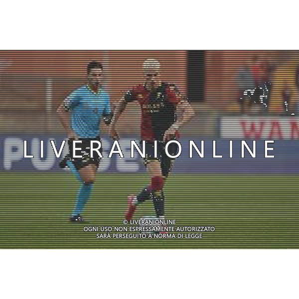 TVRG Genoa vs Empoli nella foto Albert Gronbaek Erlykke (Genoa) Genova 25-09-2025 Stadio Luigi Ferraris - Marassi Genoa vs Empoli Coppa Italia Frecciarossa - sedicesimi di finale foto Roberto Garavaglia/Agenzia Aldo Liverani sas