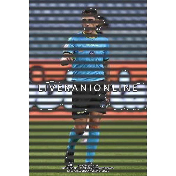 TVRG Genoa vs Empoli nella foto l\'arbitro Federico Dionisi de L\'Aquila Genova 25-09-2025 Stadio Luigi Ferraris - Marassi Genoa vs Empoli Coppa Italia Frecciarossa - sedicesimi di finale foto Roberto Garavaglia/Agenzia Aldo Liverani sas