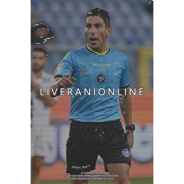 TVRG Genoa vs Empoli nella foto l\'arbitro Federico Dionisi de L\'Aquila Genova 25-09-2025 Stadio Luigi Ferraris - Marassi Genoa vs Empoli Coppa Italia Frecciarossa - sedicesimi di finale foto Roberto Garavaglia/Agenzia Aldo Liverani sas
