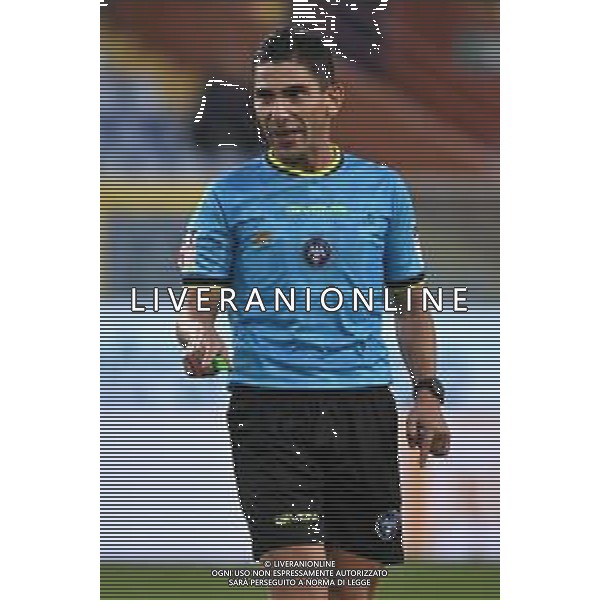 TVRG Genoa vs Empoli nella foto l\'arbitro Federico Dionisi de L\'Aquila Genova 25-09-2025 Stadio Luigi Ferraris - Marassi Genoa vs Empoli Coppa Italia Frecciarossa - sedicesimi di finale foto Roberto Garavaglia/Agenzia Aldo Liverani sas