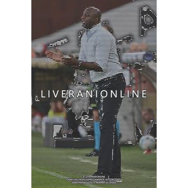 TVRG Genoa vs Empoli nella foto Patrick Vieira allenatore Genoa Genova 25-09-2025 Stadio Luigi Ferraris - Marassi Genoa vs Empoli Coppa Italia Frecciarossa - sedicesimi di finale foto Roberto Garavaglia/Agenzia Aldo Liverani sas