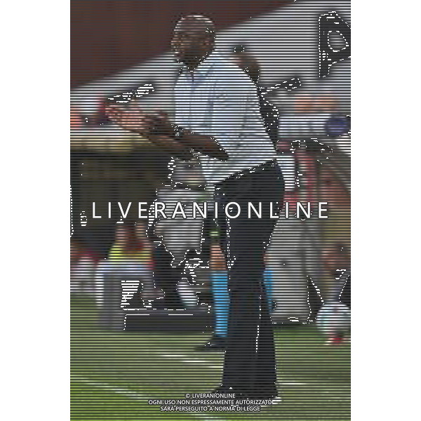 TVRG Genoa vs Empoli nella foto Patrick Vieira allenatore Genoa Genova 25-09-2025 Stadio Luigi Ferraris - Marassi Genoa vs Empoli Coppa Italia Frecciarossa - sedicesimi di finale foto Roberto Garavaglia/Agenzia Aldo Liverani sas