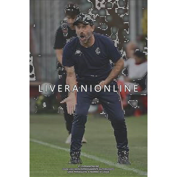 TVRG Genoa vs Empoli nella foto Guido Pagliuca allenatore Empoli Genova 25-09-2025 Stadio Luigi Ferraris - Marassi Genoa vs Empoli Coppa Italia Frecciarossa - sedicesimi di finale foto Roberto Garavaglia/Agenzia Aldo Liverani sas