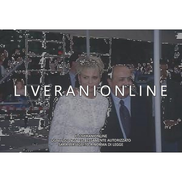 DIAP-RETROSPETTIVA MARIA DE FILIPPI CONDUTTRICE TELEVISIVA E PRODUTTRICE TELEVISIVA NELLA FOTO MARIA DE FILIPPI ALLA CONSEGNA DEI TELEGATTI A MILANO NELL\'ANNO 1994 CON MAURIZIO COSTANZO AG ALDO LIVERANI SAS