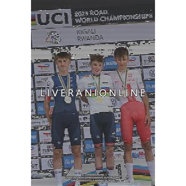 26-09-2025 World Championships Junior Men; 2025, Great Britain; 2025, France; 2025, Polonia; Hudson, Harry; Blanc, Jonas; Jackowiak, Jan Michal; Kigali; foto stefano sirotti-ag aldo liverani sas