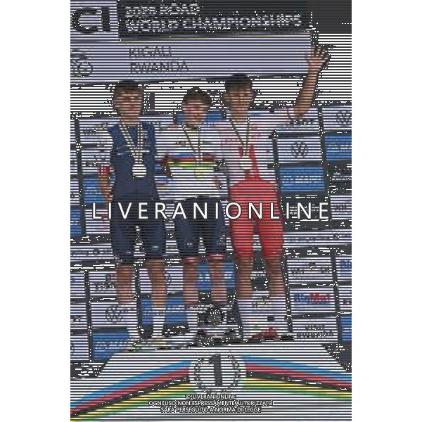 26-09-2025 World Championships Junior Men; 2025, Great Britain; 2025, France; 2025, Polonia; Hudson, Harry; Blanc, Jonas; Jackowiak, Jan Michal; Kigali; foto stefano sirotti-ag aldo liverani sas