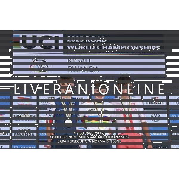 26-09-2025 World Championships Junior Men; 2025, Great Britain; 2025, France; 2025, Polonia; Hudson, Harry; Blanc, Jonas; Jackowiak, Jan Michal; Kigali; foto stefano sirotti-ag aldo liverani sas