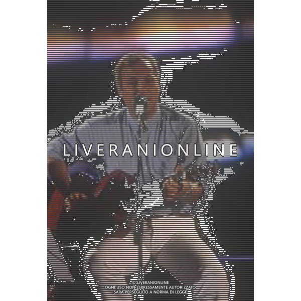 DIAP-RETROSPETTIVA EUGENIO FINARDI CANTANTE NELLA FOOT EUGENIO FINARDI AL FESTIVALBAR NELL\'ANNO 1993 AG ALDO LIVERANI SAS