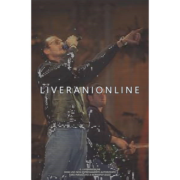 DIAP-RETROSPETTIVA BIAGIO ANTONACCI CANTANTE NELLA FOOT BIAGIO ANTONACCI A SANREMO NELL\'ANNO 1993 AG ALDO LIVERANI SAS 