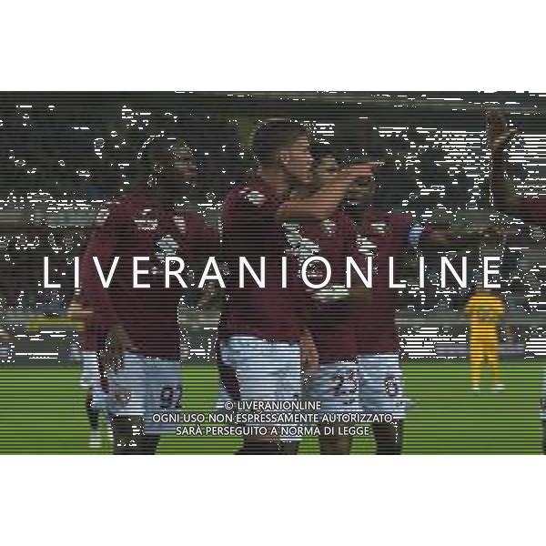 TVMV-Torino 25.09.2025 Stadio Grande Torino @Manuela Viganti/Ag. Aldo Liverani sas Torino vs Pisa Coppa Italia Frecciarossa Sedicesimi di Finale 2025/2026 Nella foto: esultanza torino dopo il gol di cesare casadei ©TVMV Viganti - AGENZIA ALDO LIVERANI SAS