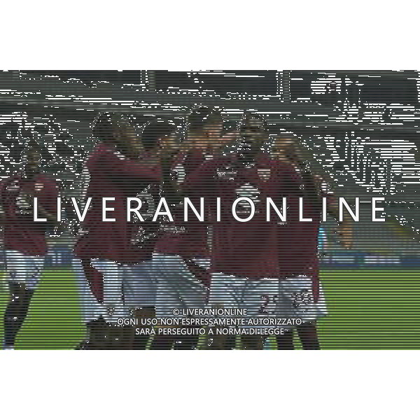 TVMV-Torino 25.09.2025 Stadio Grande Torino @Manuela Viganti/Ag. Aldo Liverani sas Torino vs Pisa Coppa Italia Frecciarossa Sedicesimi di Finale 2025/2026 Nella foto: esultanza torino dopo il gol di cesare casadei ©TVMV Viganti - AGENZIA ALDO LIVERANI SAS