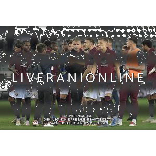 TVMV-Torino 25.09.2025 Stadio Grande Torino @Manuela Viganti/Ag. Aldo Liverani sas Torino vs Pisa Coppa Italia Frecciarossa Sedicesimi di Finale 2025/2026 Nella foto: festa torino a fine gara ©TVMV Viganti - AGENZIA ALDO LIVERANI SAS