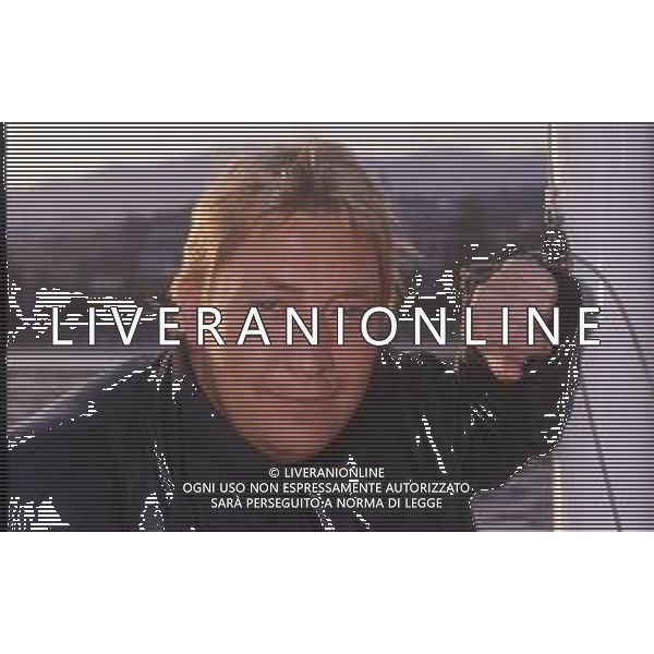 DIAP-RETROSPETTIVA CHRIS REA CANTANTE NELLA FOTO CHRIS REA A SANREMO NELL\'ANNO 1988 AG ALDO LIVERANI SAS