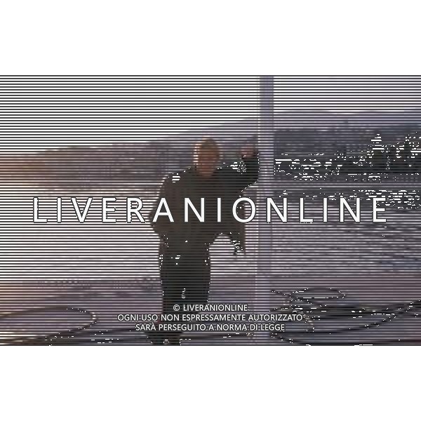 DIAP-RETROSPETTIVA CHRIS REA CANTANTE NELLA FOTO CHRIS REA A SANREMO NELL\'ANNO 1988 AG ALDO LIVERANI SAS