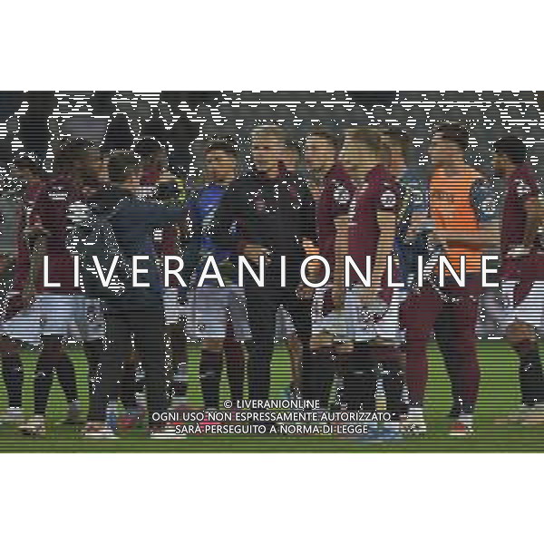 TVMV-Torino 25.09.2025 Stadio Grande Torino @Manuela Viganti/Ag. Aldo Liverani sas Torino vs Atalanta Coppa Italia Frecciarossa Sedicesimi di Finale 2025/2026 Nella foto: festa torino a fine gara