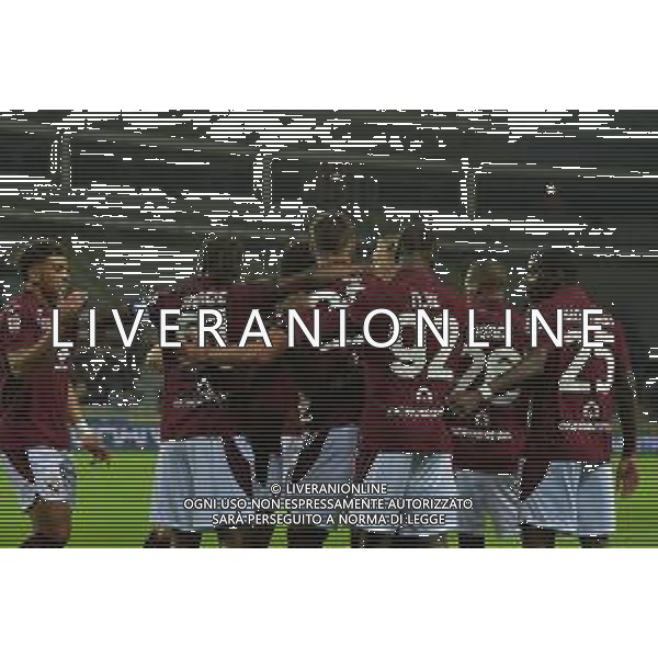 TVMV-Torino 25.09.2025 Stadio Grande Torino @Manuela Viganti/Ag. Aldo Liverani sas Torino vs Atalanta Coppa Italia Frecciarossa Sedicesimi di Finale 2025/2026 Nella foto: esultanza torino dopo il gol di cesare casadei