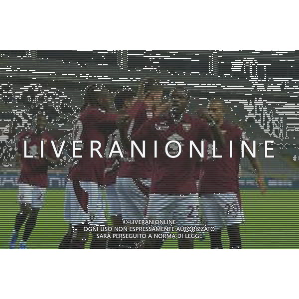 TVMV-Torino 25.09.2025 Stadio Grande Torino @Manuela Viganti/Ag. Aldo Liverani sas Torino vs Atalanta Coppa Italia Frecciarossa Sedicesimi di Finale 2025/2026 Nella foto: esultanza torino dopo il gol di cesare casadei